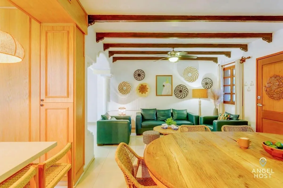 Hacienda-Style Villa With Private Pool Steps To Beach Playa del Carmen