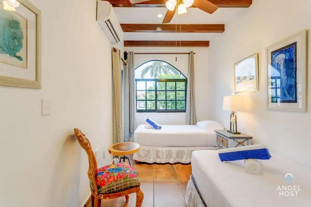 Hacienda-Style Villa With Private Pool Steps To Beach Playa del Carmen